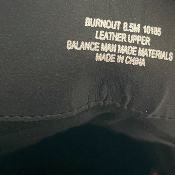 NEW Naked Feet Burnout Black Boots, Size 8.5 - Picture 12 of 12